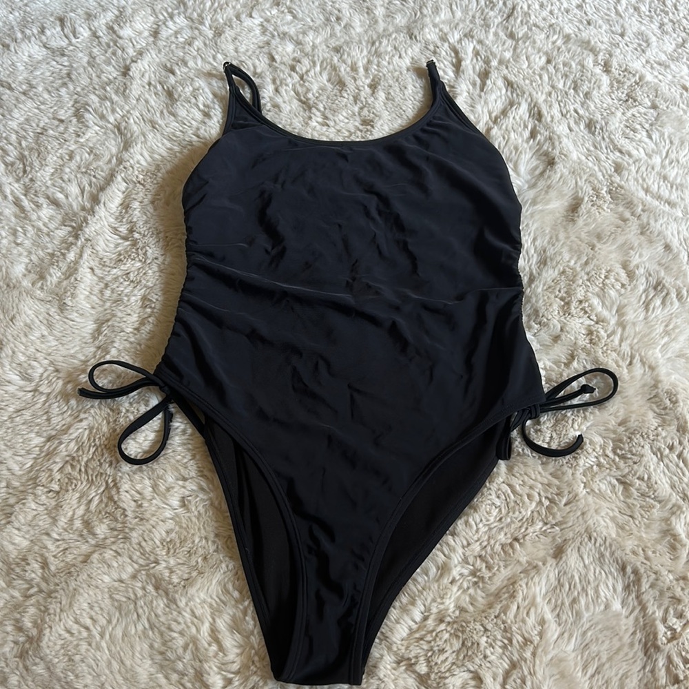 Black amazon one piece swimsuit!